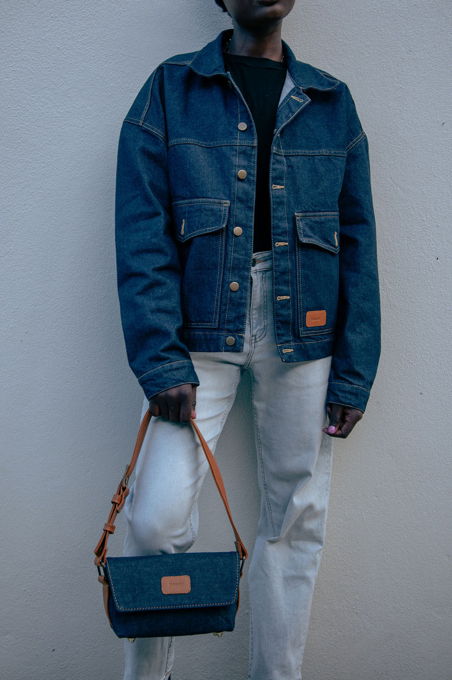 Denim Shoulder Bag