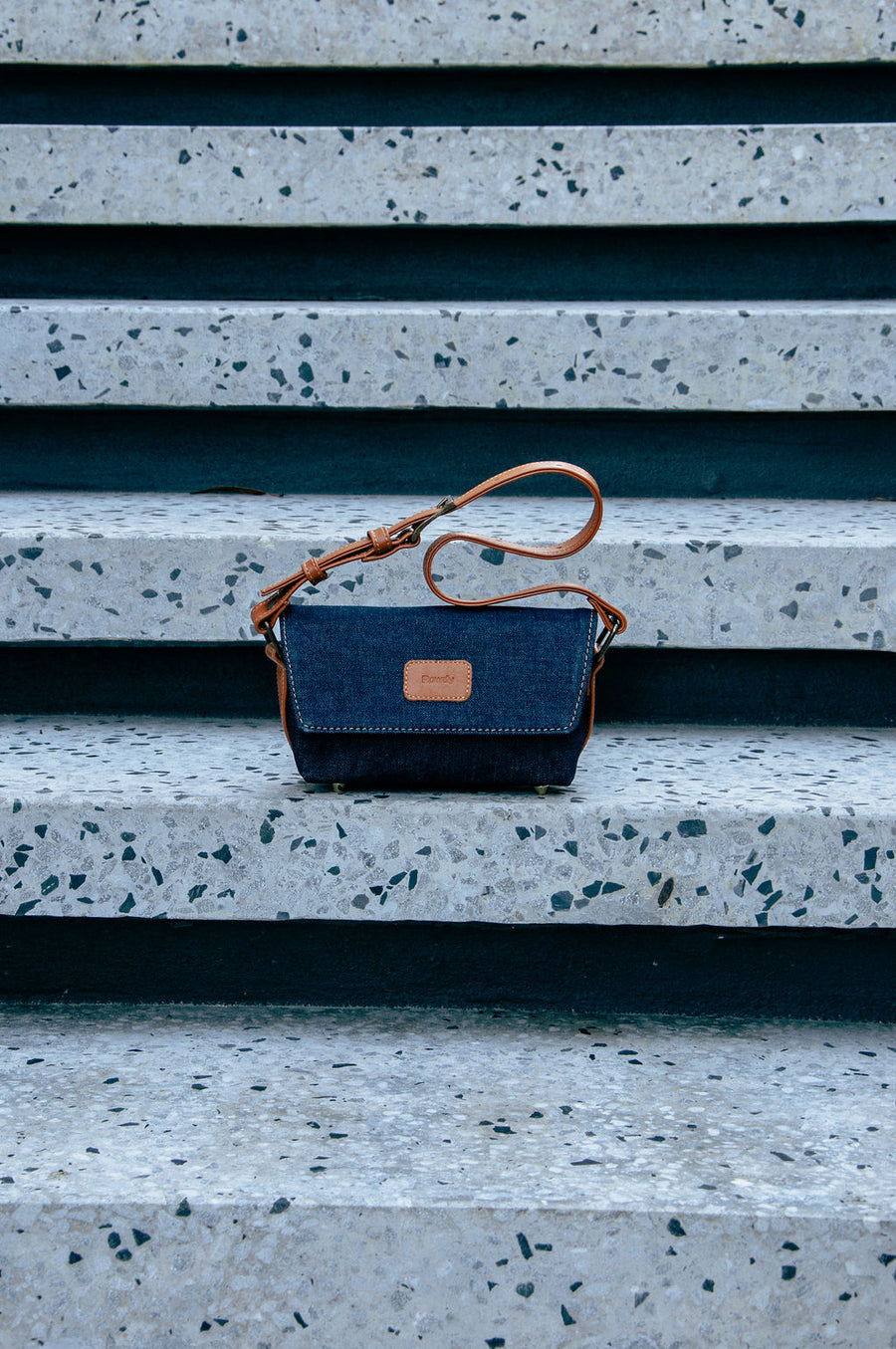 Denim Shoulder Bag