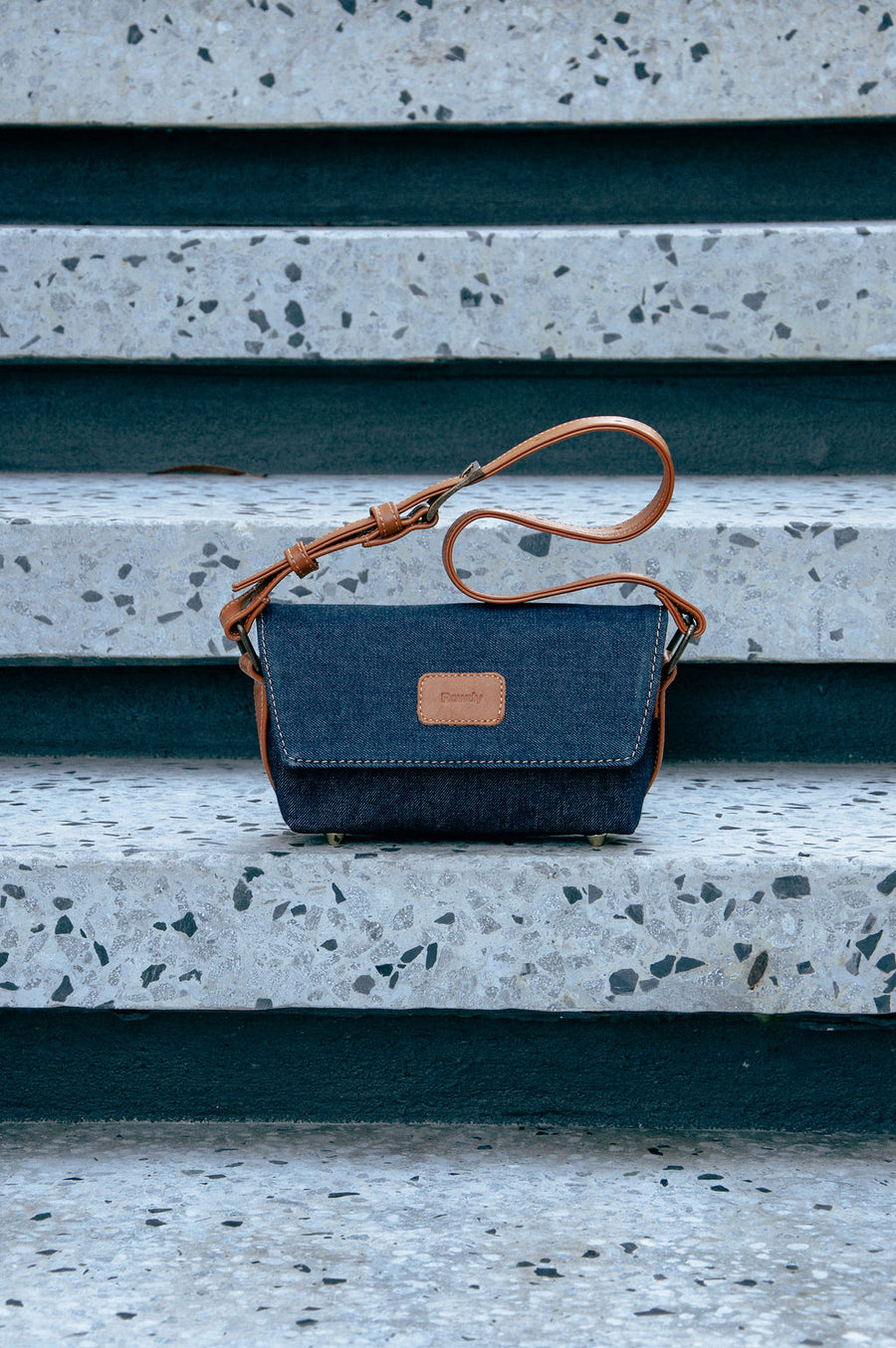 Denim Shoulder Bag