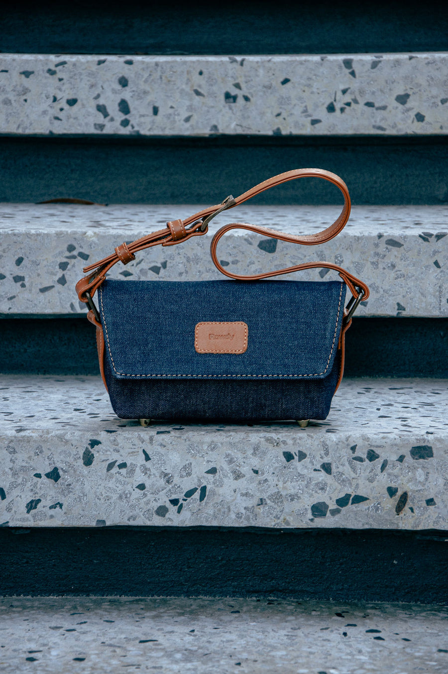 Denim Shoulder Bag