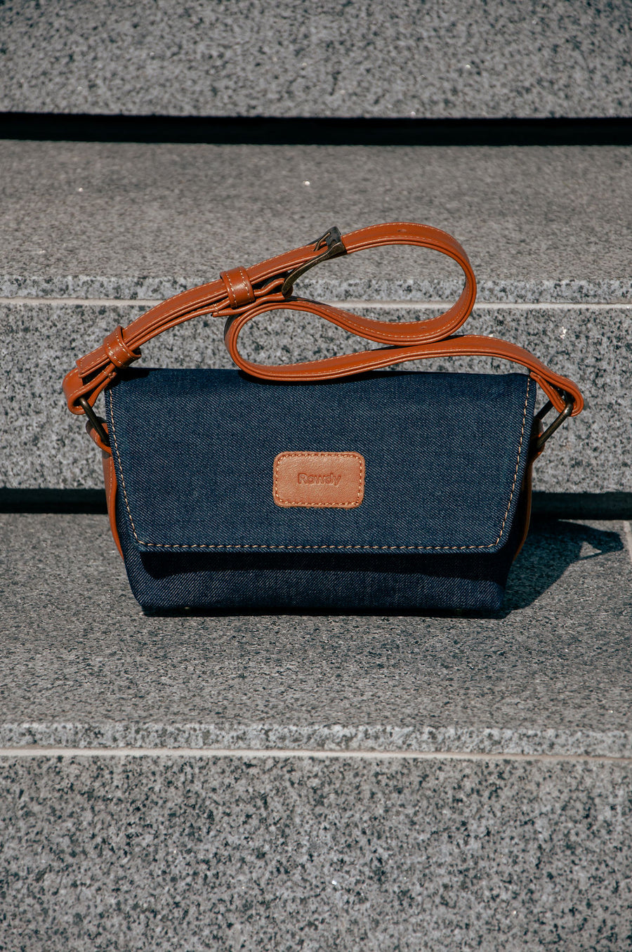 Denim Shoulder Bag