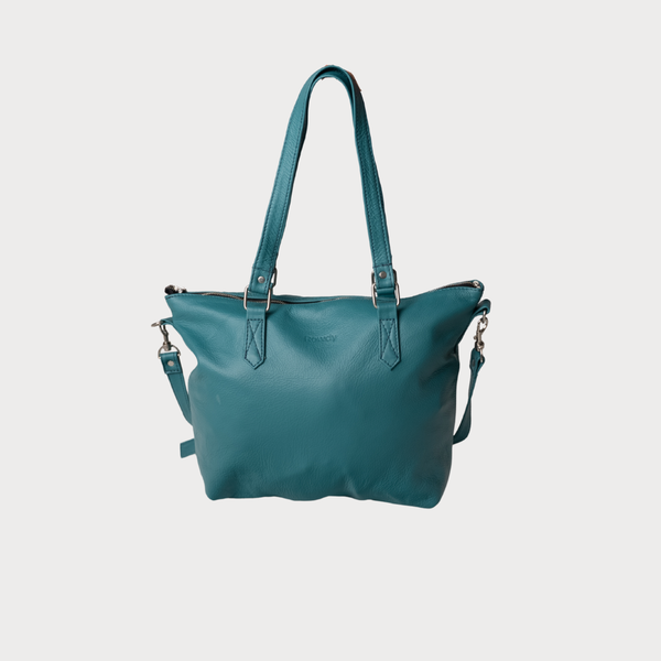 Tote Crossbody in Jade