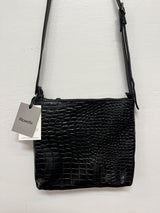 Small Croc Embossed Sling