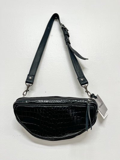 Croc Embossed Moonbag
