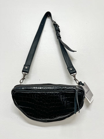 Croc Embossed Moonbag