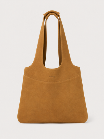 Suede Oversized Tote
