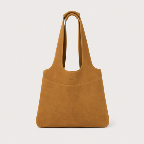 Suede Oversized Tote