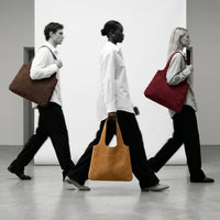 Suede Oversized Tote