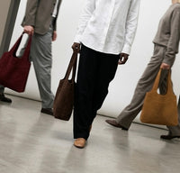 Suede Oversized Tote