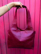 Soft Tote in Magma