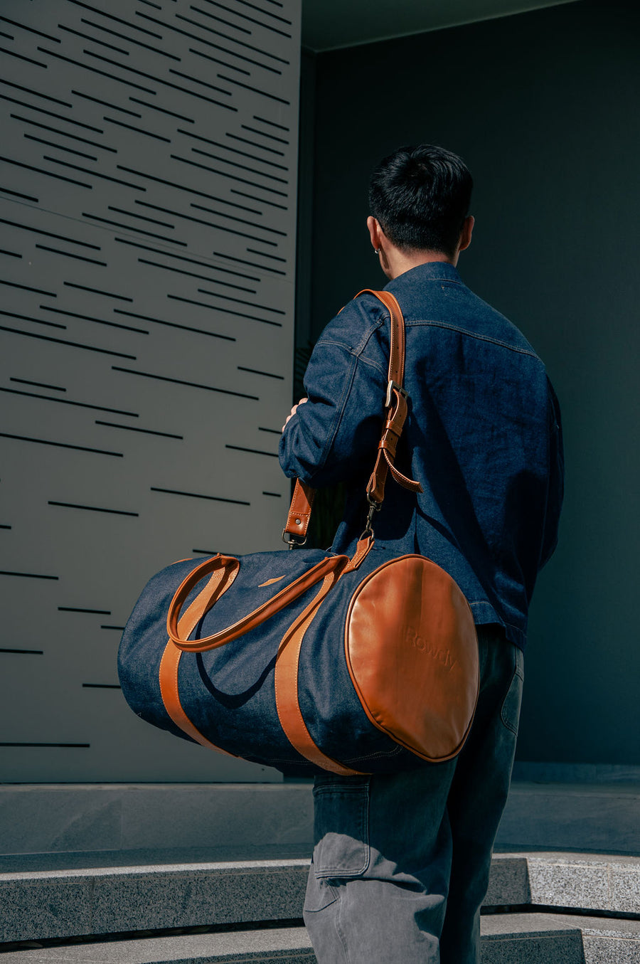 Denim Duffel