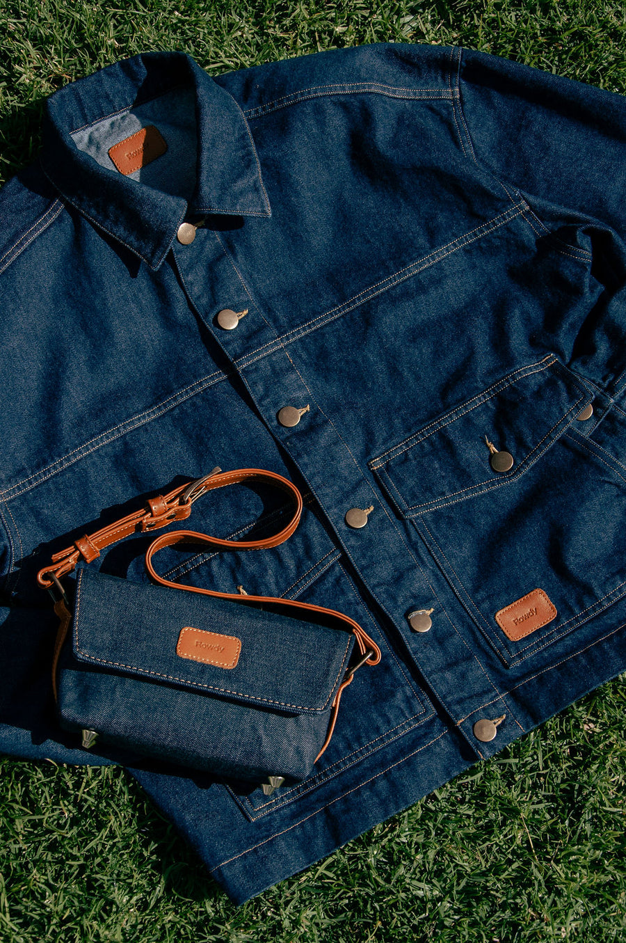 Denim Shoulder Bag