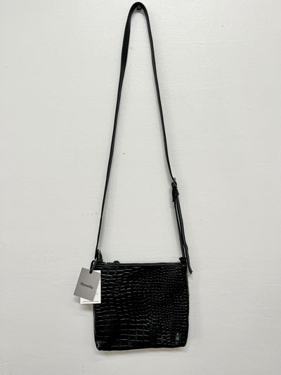Small Croc Embossed Sling