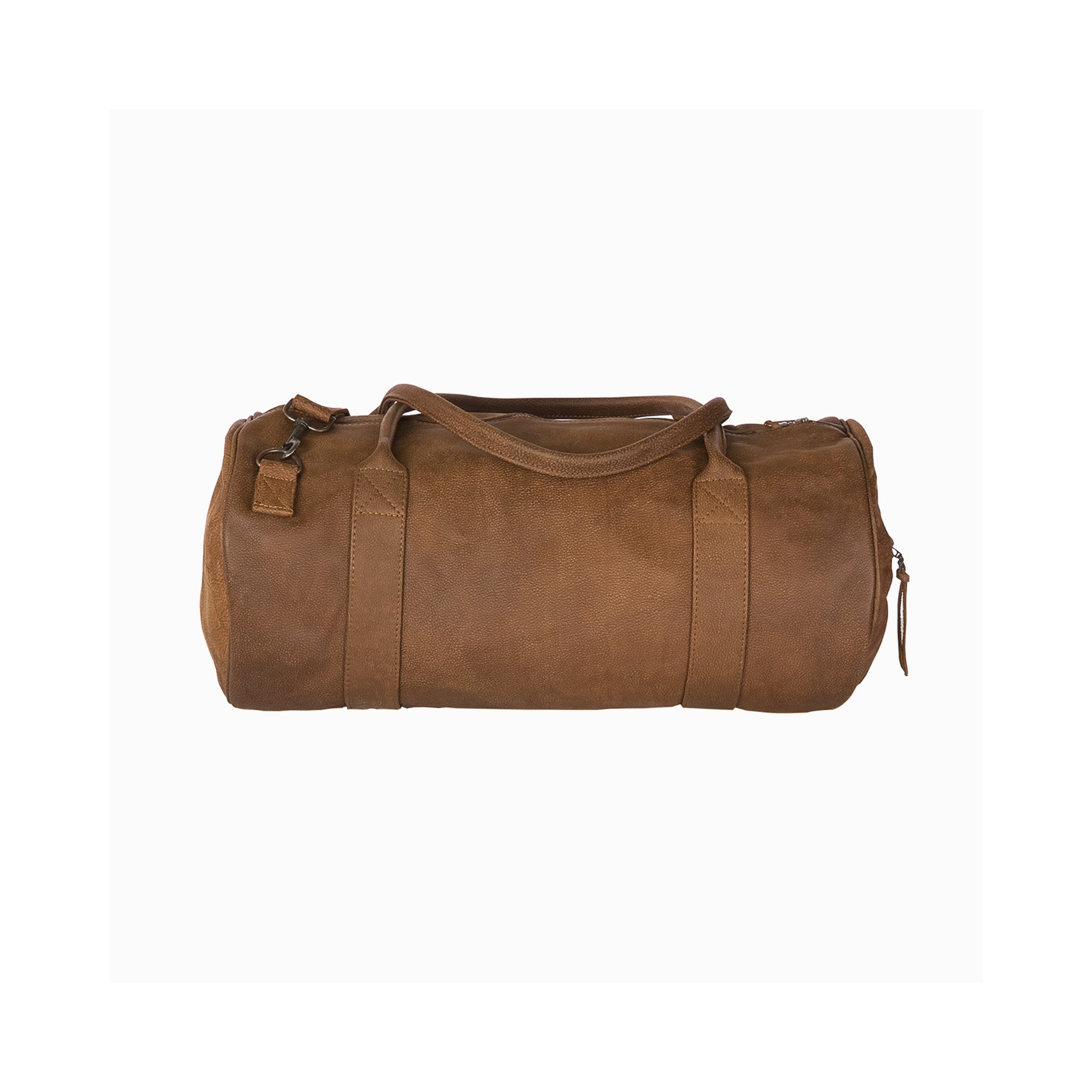 ARIAT Heavy Duty Quality Canvas Leather Rolling Duffle Bag