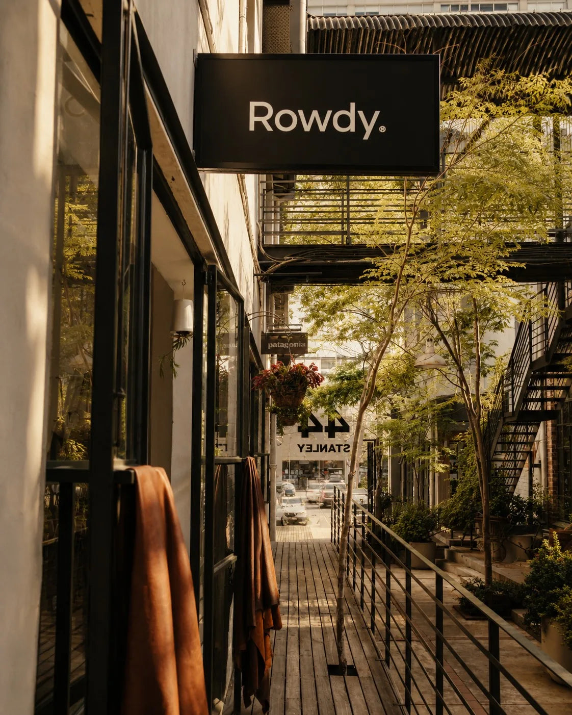Rowdy Bags store at 44 Stanley, Braamfontein Werf, Johannesburg