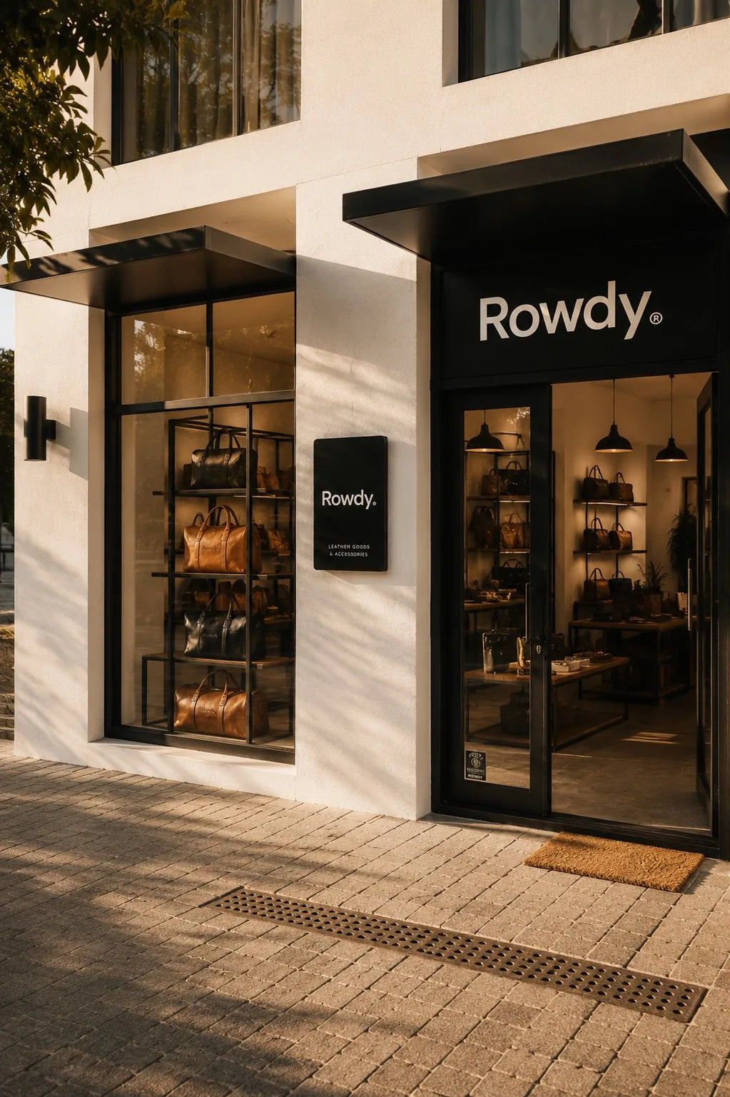 Rowdy Bags store at Longkloof Studios, Gardens, Cape Town