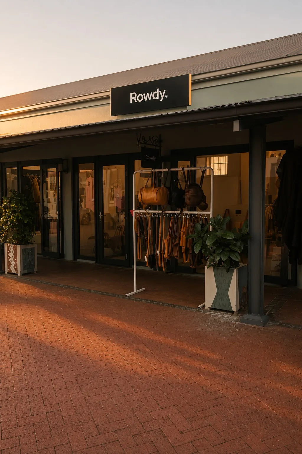Rowdy Bags store at The Old Biscuit Mill, Woodstock, Cape Town